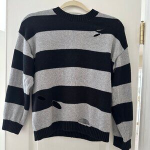 Minnie Rose Cotton Cashmere Crewneck Sweater